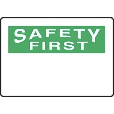 Accuform 10 in W, 7 in H, Dura-Plastic MRBH965XT